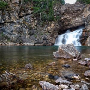 Photo Waterfall cascade
