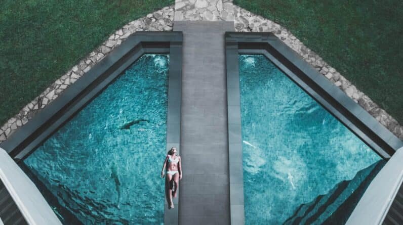 Photo Pool skimmer