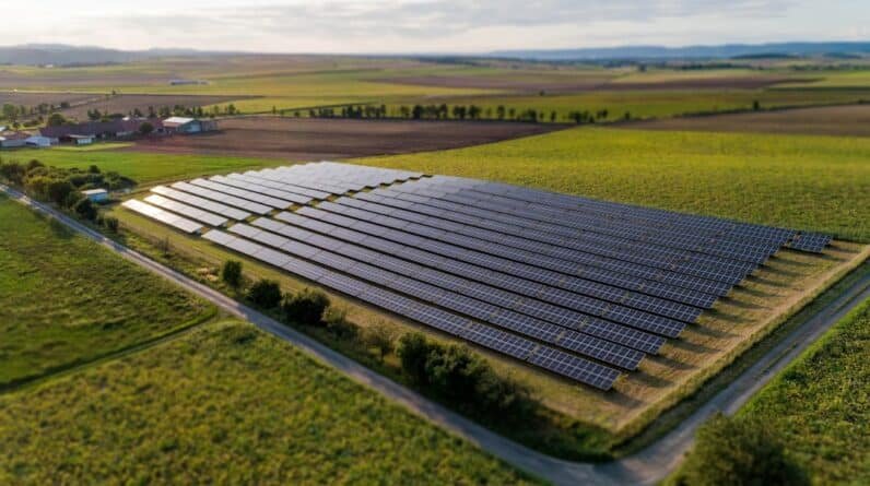 Photo Solar panels