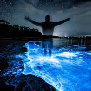 Photo "Celestial Soak: Stargazing from Your Custom-made Celestial Pool"