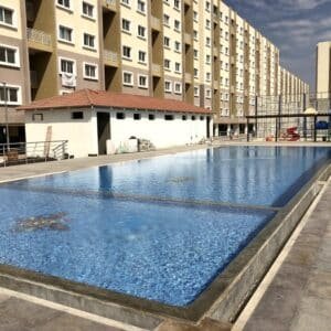 Photo Yes, a pool construction project can be tailored to accommodate individuals with mobility challenges
