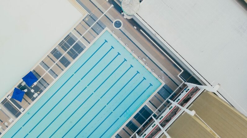 Photo acoustic properties pool enclosure